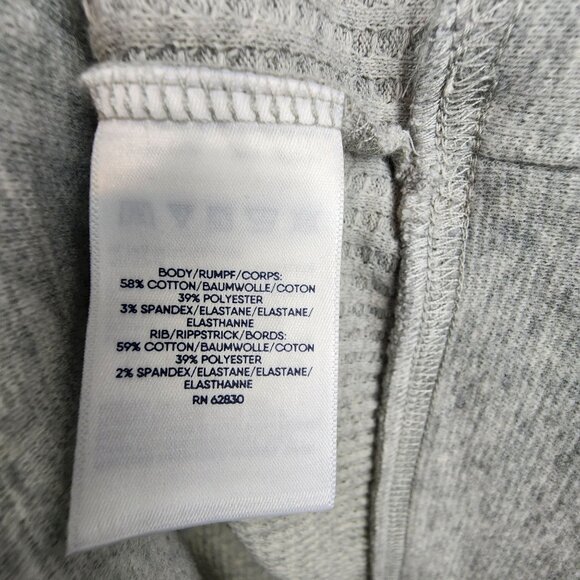 Lands End Womens 2XL Gray Waffle Knit Pullover Sweater  Long Sleeve Relaxed Fit - Picture 4 of 9